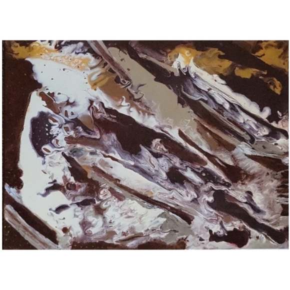 Hand Crafted Abstract Design 18 x 24 Inches Canvas Painting - Picture 4 of 4